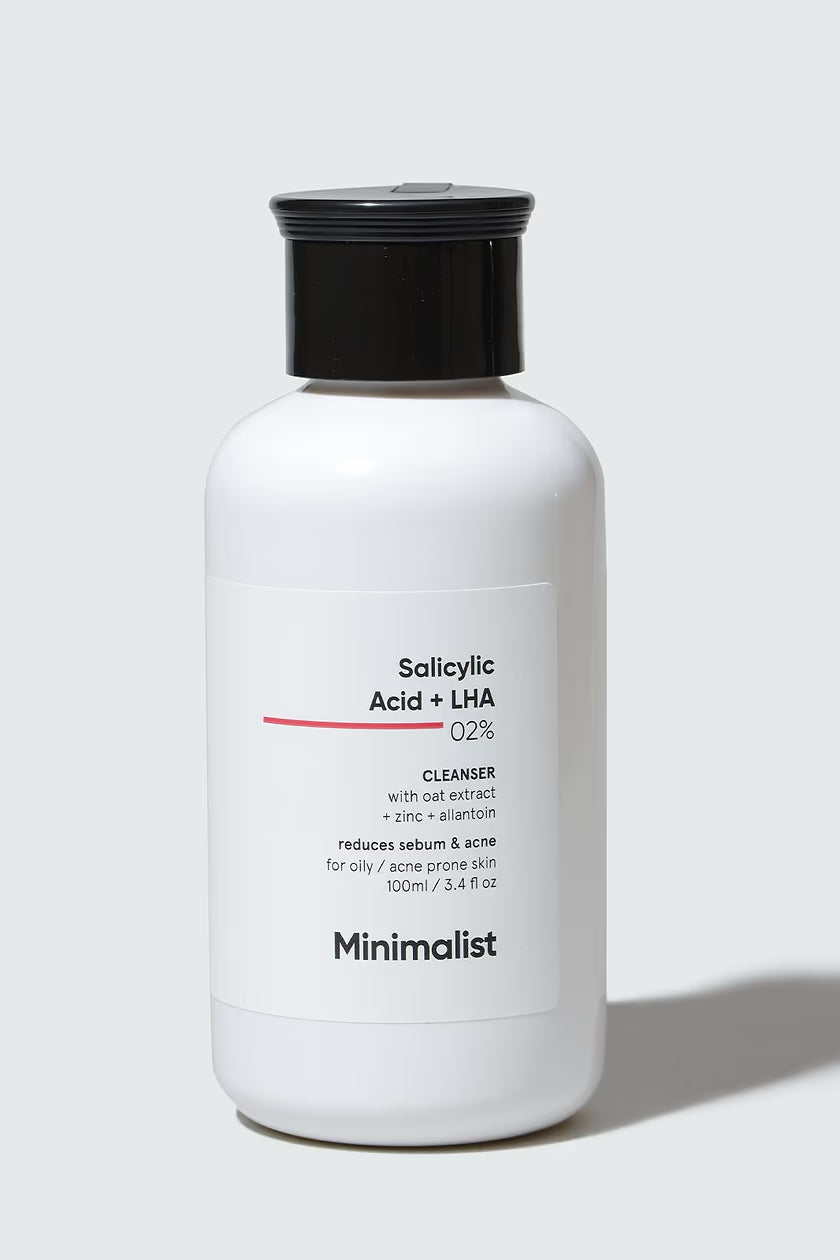 Minimilist - Salicylic Acid + LHA 2% Cleanser 100ml - Zilion