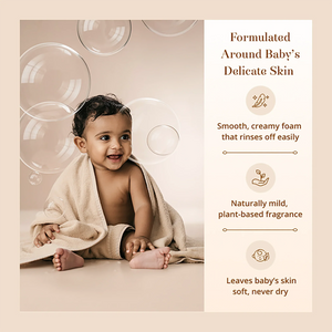Baby Forest - Sampoorna Snan Baby Body Wash 200ml – how to use