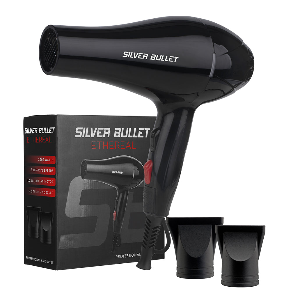 Silver Bullet - Ethereal Black Hair Dryer 2000W