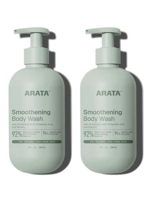 Arata - Smoothening Body Wash 250ml Pack of 2 – front of pack
