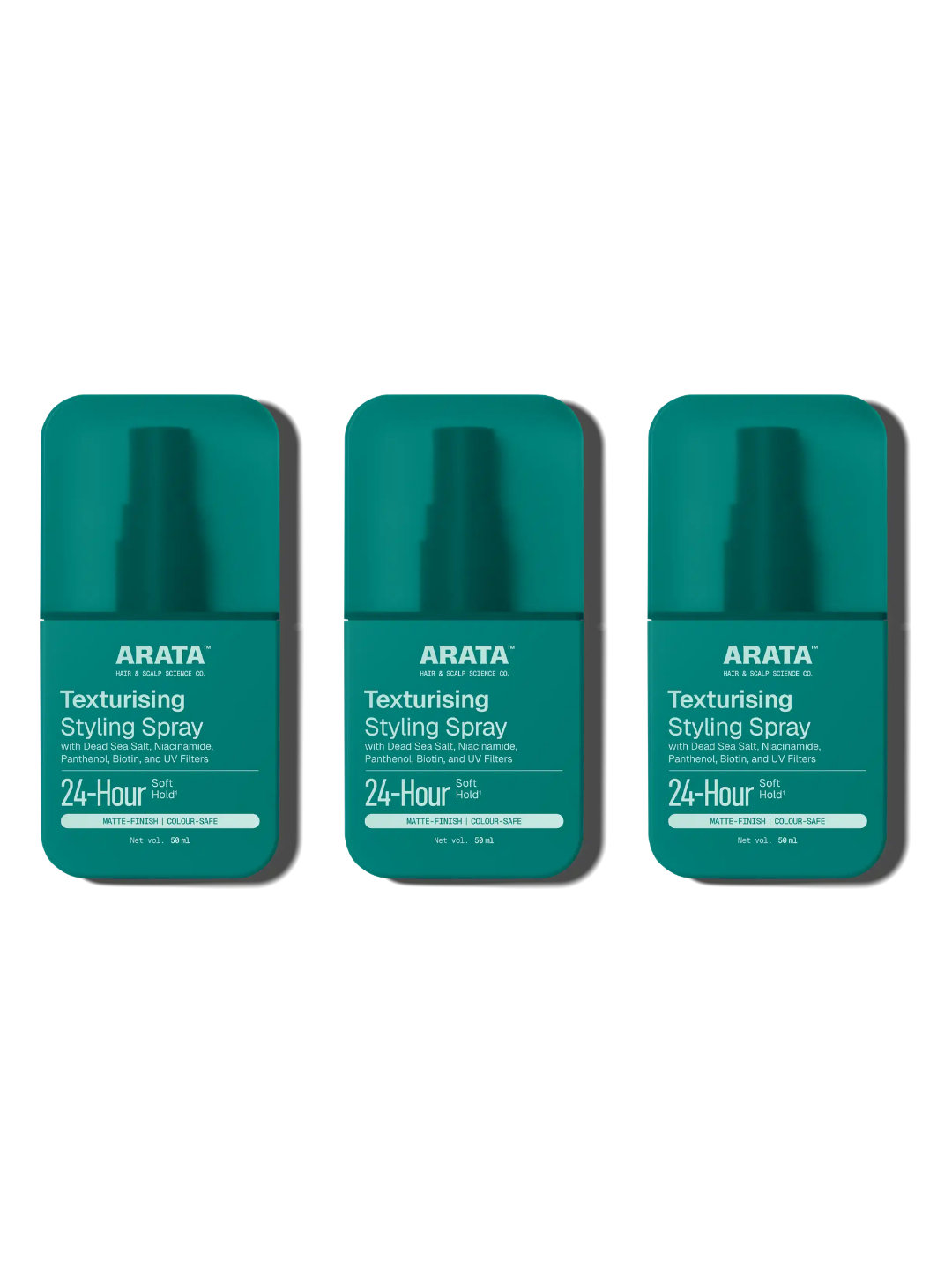 Arata - Texturising Styling Spray 50ml Pack of 3