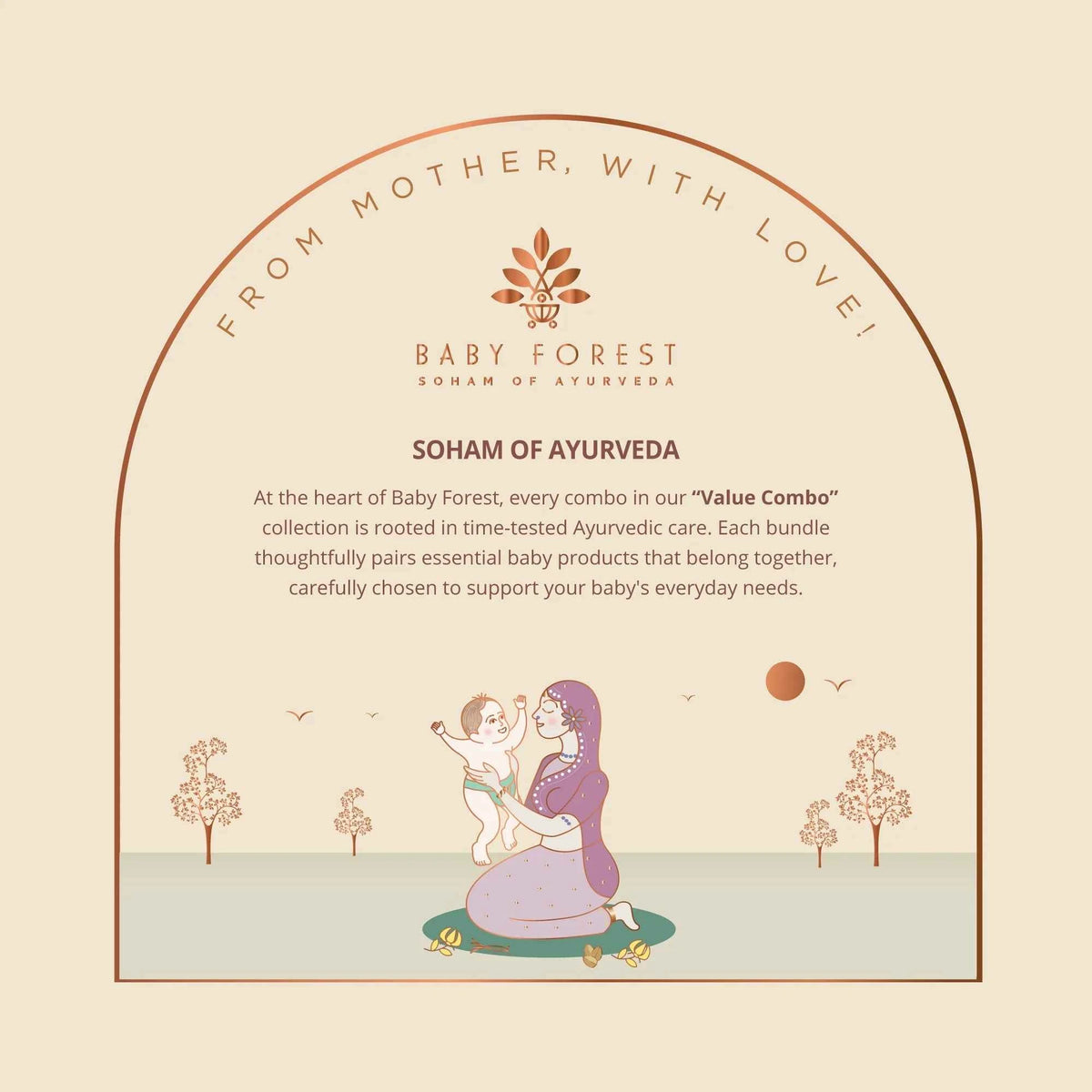 Baby Forest - Shishu Abhyanga Baby Massage Oils Combo with Surprise Soft Toy