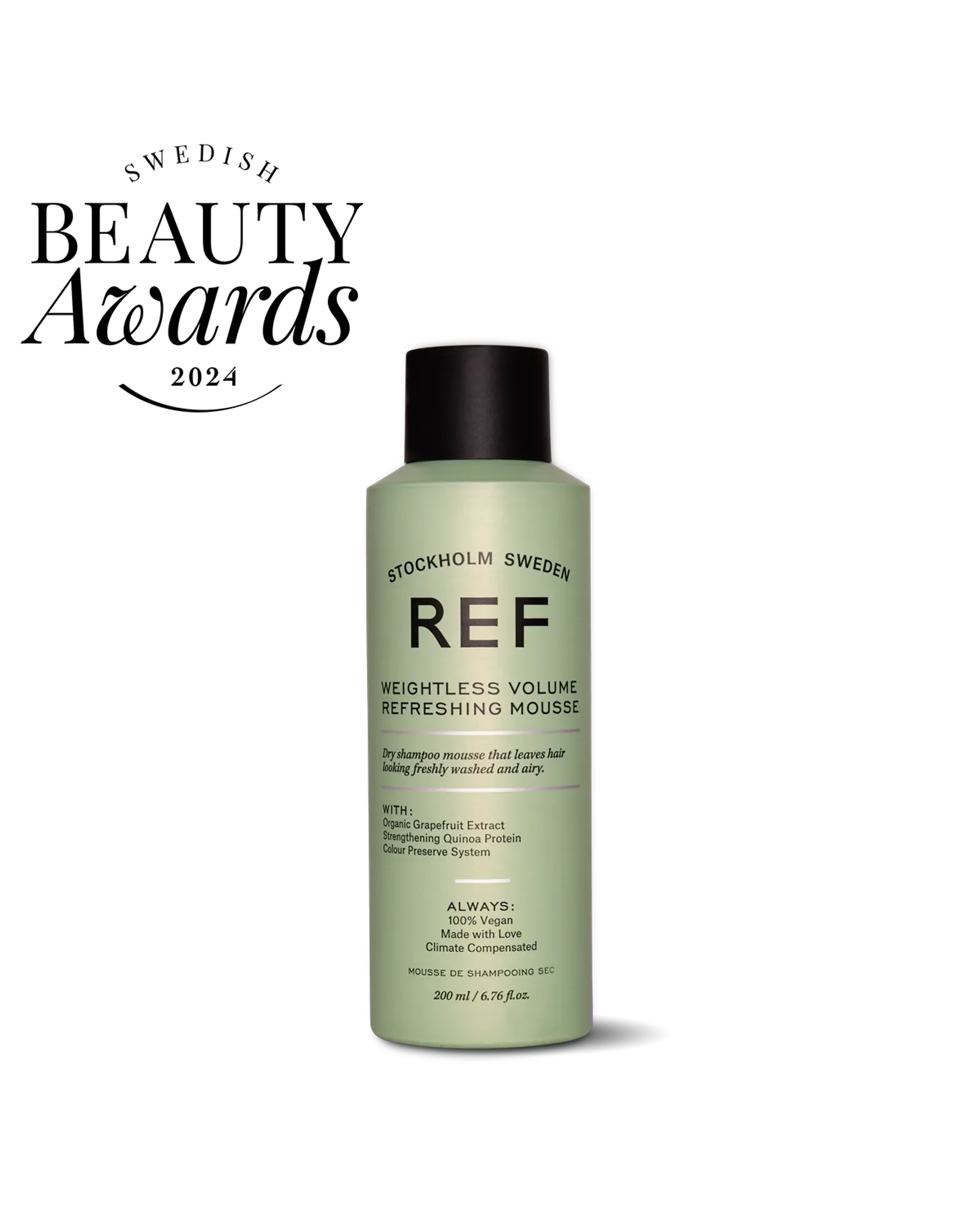Ref Stockholm sweden - Weightless Volume Refreshing Mousse 200ml