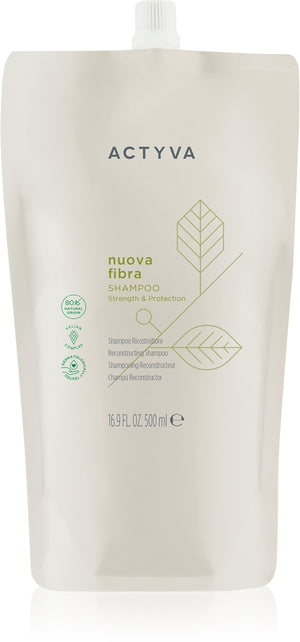 Actyva - Nuova Fibra Shampoo Refill Pouch 1000ml – formula shown in retail size