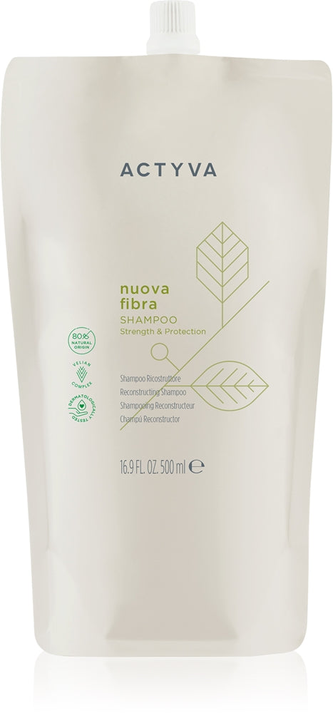 Actyva - Nuova Fibra Shampoo 1000ml – formula shown in retail size