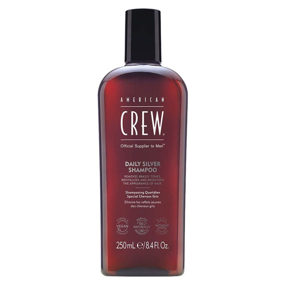 American Crew - Daily Silver Shampoo – Twin Pack (2 x 250ml) – American Crew - Daily Silver Shampoo 250ml