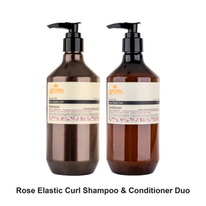 Angel En Provence - Rose Elastic Curl Shampoo & Conditioner Duo Bundle – bundle contents: Rose Elastic Curl Shampoo 400ml, Rose Elastic Curl Conditioner 400ml
