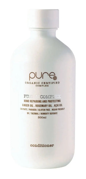 Pure Organic - Fusion Complex Shampoo, Conditioner & Bond Repair Treatment Trio Bundle – Pure Organic Fusion Complex Conditioner 300ml