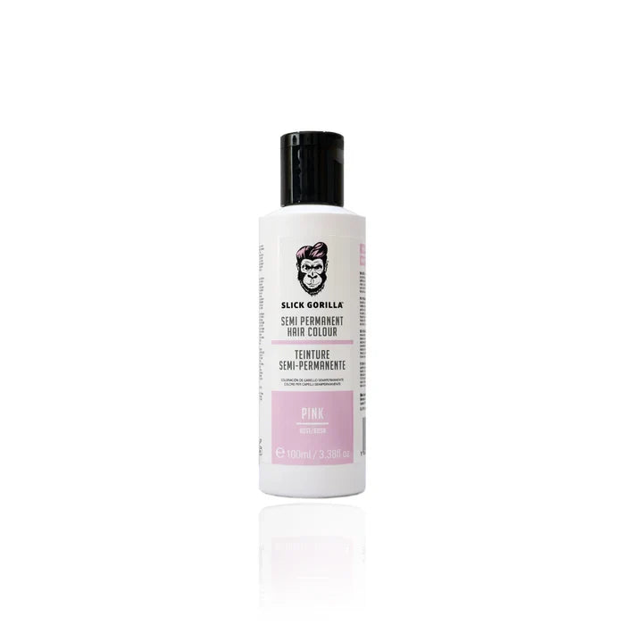 Slick Gorilla - Semi Permanent Hair Colour PINK – Twin Pack (2 x 100ml) – Slick Gorilla - Semi Permanent Hair Colour PINK 100ml