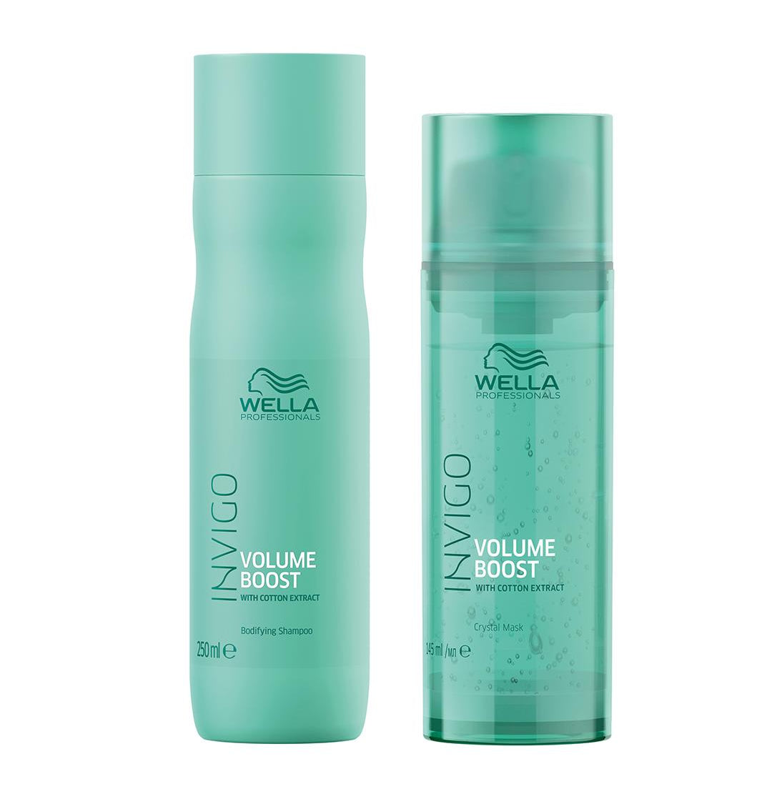 Wella Professionals - Invigo Volume Boost Shampoo & Mask Duo Bundle