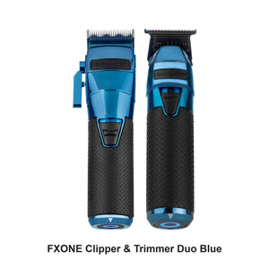 BaByliss Pro - FXONE Clipper & Trimmer Duo Blue Bundle – bundle contents: FXONE Clipper Blue, FXONE Trimmer Blue