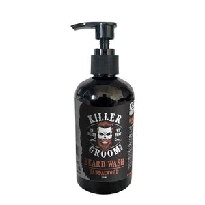 Killer Groom - Sandalwood Beard Wash & Beard Oil Duo Bundle – Killer Groom Beard Wash Sandalwood 250ml