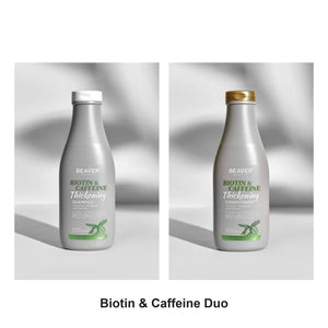 Beaver - Biotin & Caffeine Shampoo & Conditioner Duo 730ml Bundle – bundle contents: Biotin & Caffeine Shampoo 730ml, Biotin & Caffeine Conditioner 730ml