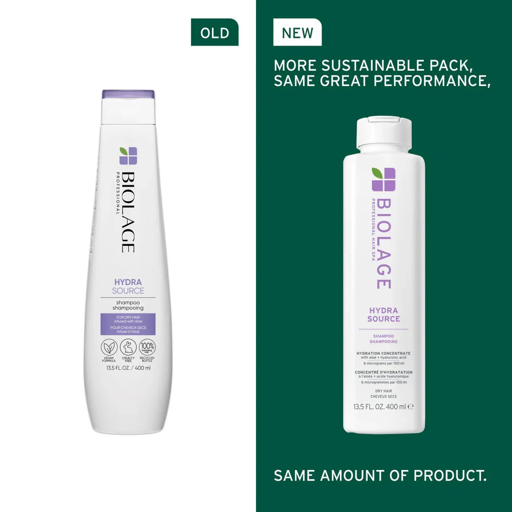 Biolage - Hydra Source Shampoo & Conditioning Balm Duo Bundle – Biolage Hydra Source Shampoo 400ml (detail)