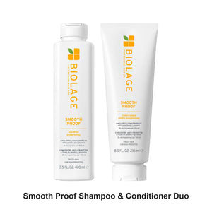Biolage - Smooth Proof Shampoo & Conditioner Duo Bundle – bundle contents: Smooth Proof Shampoo 400ml, Smooth Proof Conditioner 236ml