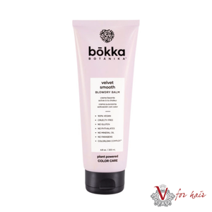 Bokka Botanika Velvet Smooth Blowdry Balm 200ml – bottle on white