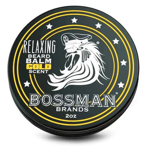 Bossman - Beard Balm Gold – Twin Pack (2 x 2oz) – Bossman - Beard Balm Gold 2oz