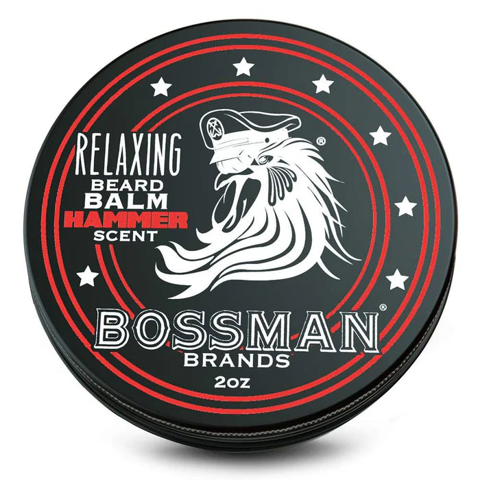 Bossman - Beard Balm Hammer Red 2oz