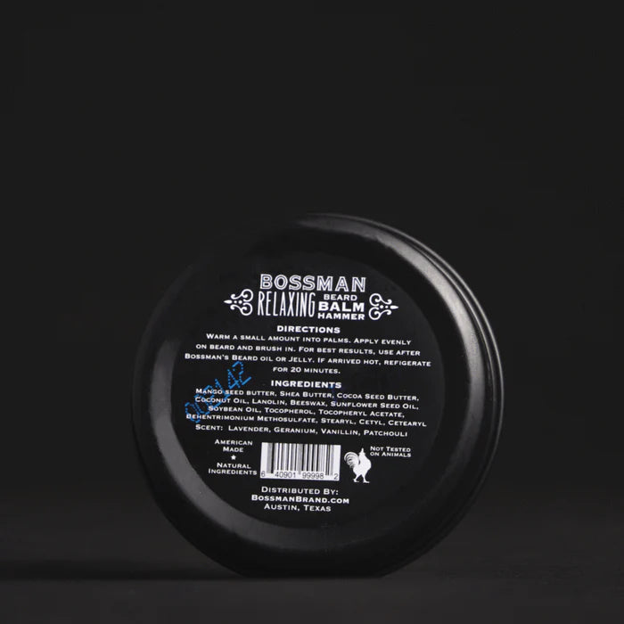 Bossman - Beard Balm Hammer Red 2oz