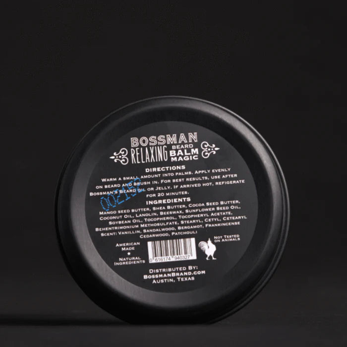 Bossman - Beard Balm Magic Blue (Softening Beard Balm) 2oz