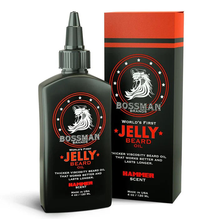 Bossman - Beard Jelly Hammer Red 4oz