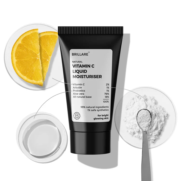 Brillare - Mini Vitamin C Liquid Moisturizer For Bright, Glowing Skin 10ml