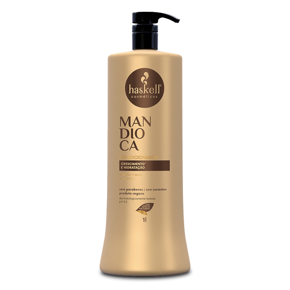 Haskell - Mandioca Shampoo & Conditioner Duo 1000ml Bundle – Haskell Mandioca (Cassava) Conditioner 1000ml