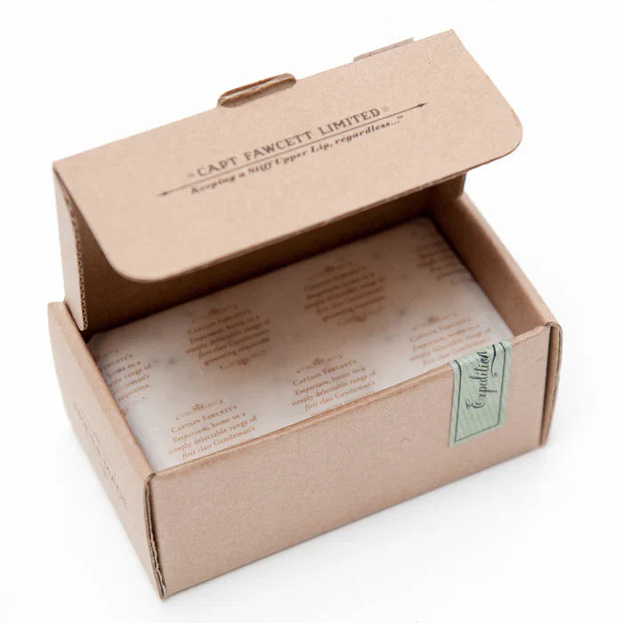 Captain Fawcett - The Gentlemans Soap – Twin Pack (2 x 165g) – Captain Fawcett - The Gentlemans Soap 165g