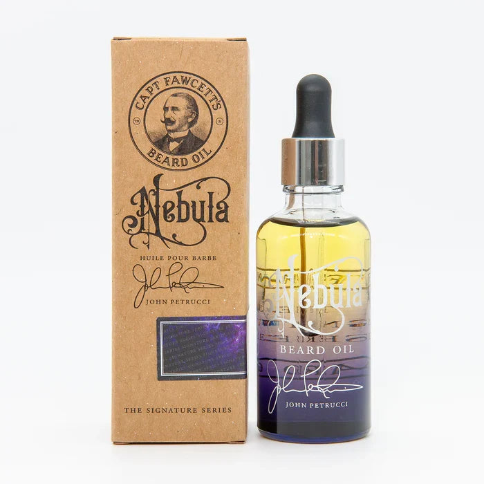 Captain Fawcett - John Petrucci Nebula Beard Oil – Twin Pack (2 x 50ml) – Captain Fawcett - John Petrucci Nebula Beard Oil 50ml