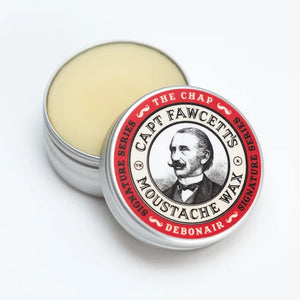 Captain Fawcett - The Chap 'Debonair' Mo Wax – Twin Pack (2 x 15ml) – Captain Fawcett - The Chap 'Debonair' Mo Wax 15ml
