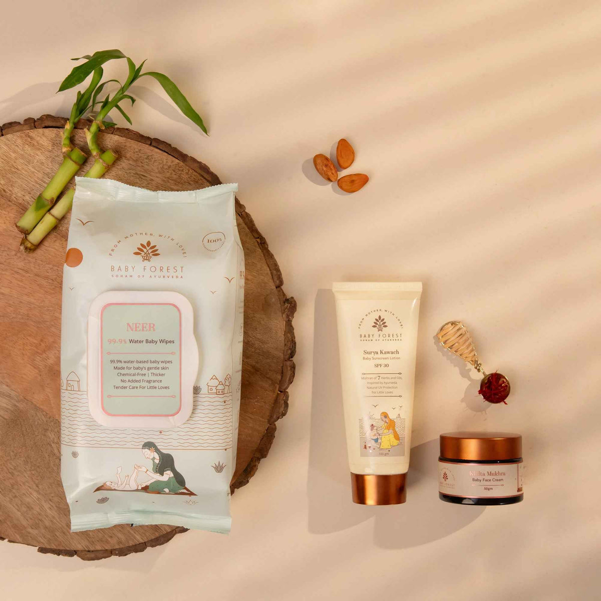 Baby Forest - Baby Summer Skincare Combo (3-Piece Set)