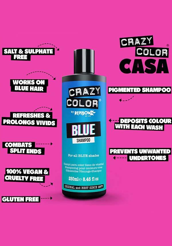 Crazy Color - Vibrant Shampoo Blue 250ml