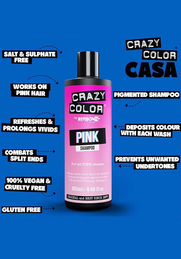 Crazy Color - Vibrant Shampoo Pink 250ml