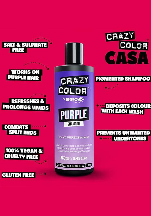 Crazy Color - Vibrant Shampoo Purple 250ml
