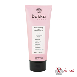 Bokka Botanika All Curled Up Curl Defining Cream 177ml – bottle on white