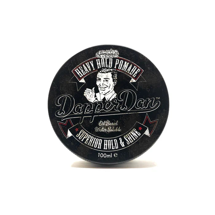 Dapper Dan - Heavy Hold Pomade – Twin Pack (2 x 100ml) – Dapper Dan - Heavy Hold Pomade 100ml