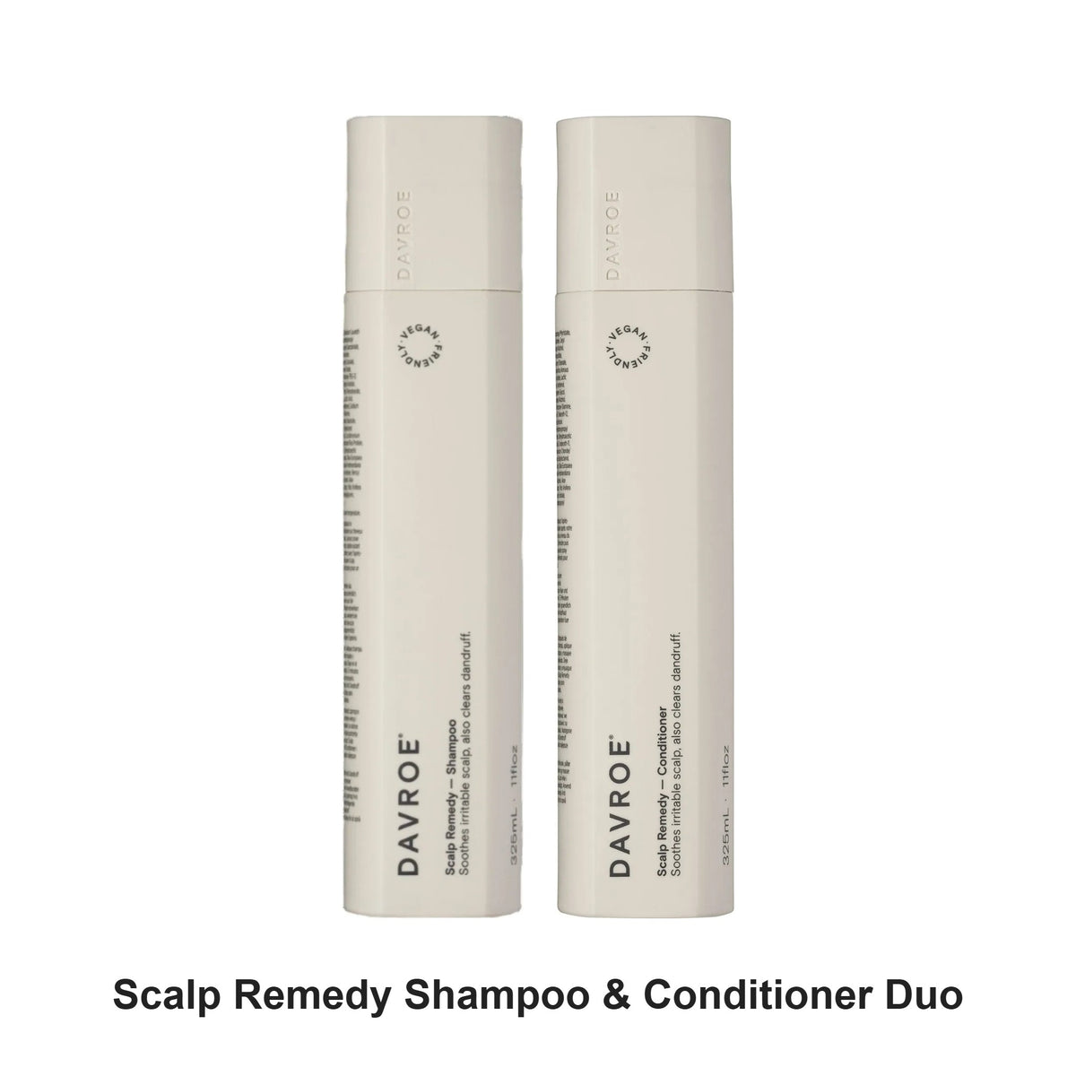 Davroe - Scalp Remedy Shampoo & Conditioner Duo Bundle – bundle contents: Scalp Remedy Shampoo 325ml, Scalp Remedy Conditioner 325ml