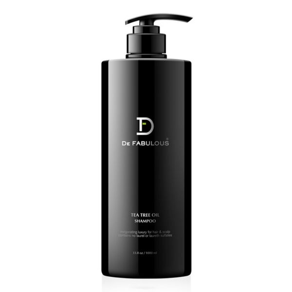 De Fabulous Tea Tree Oil Shampoo 1000ml – 1 litre bottle