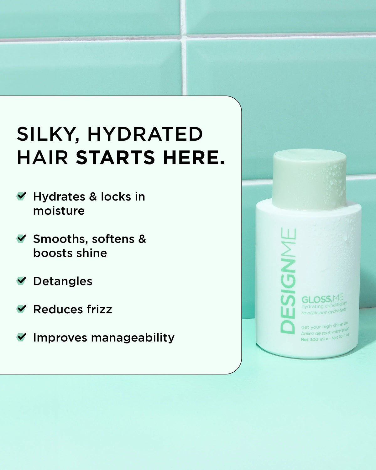 DesignMe Gloss Me Hydrating Conditioner 500ml - image 2