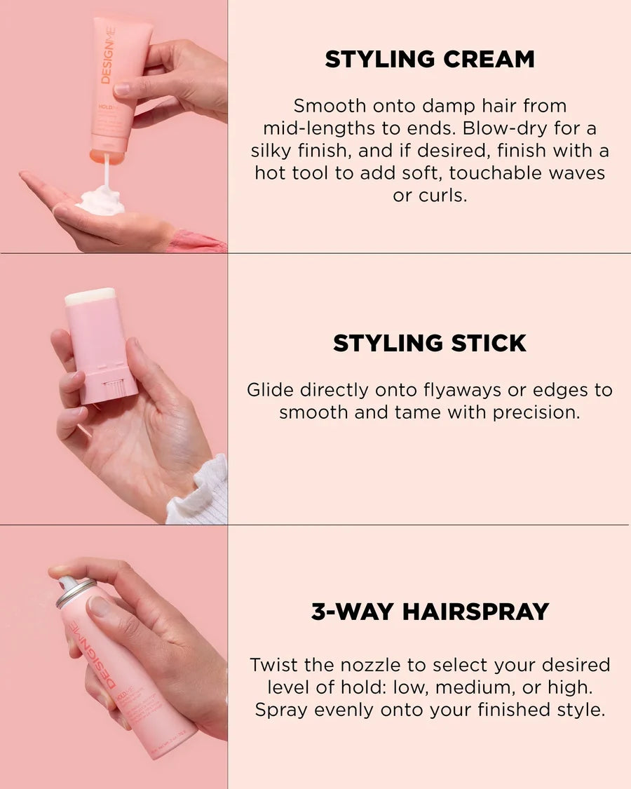 DesignMe Hold Me Cloud Nine Styling Kit - image 3