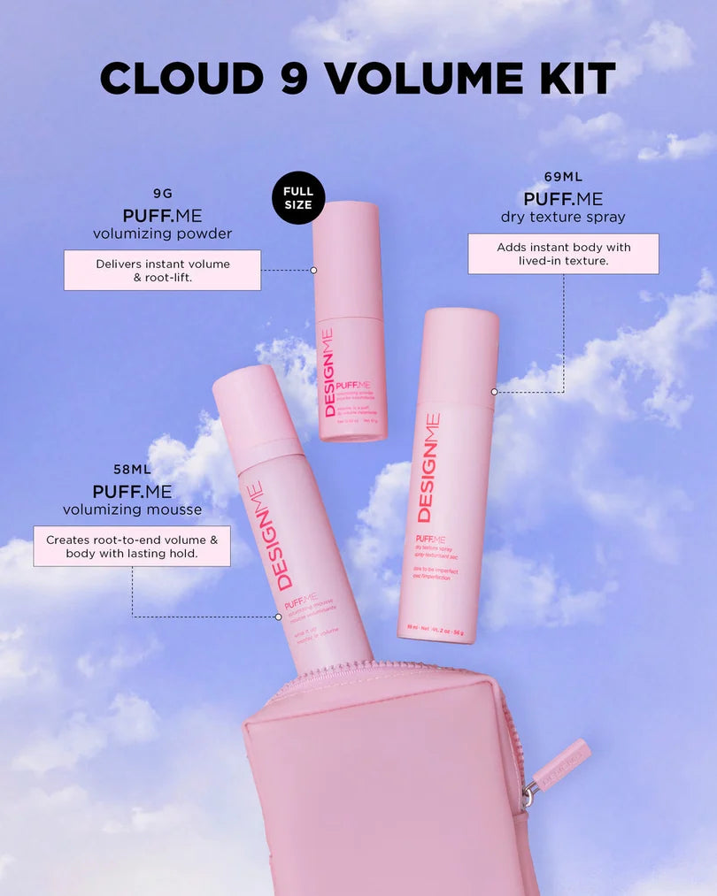 DesignMe Puff Me Cloud Nine Volume Styling Kit - image 2