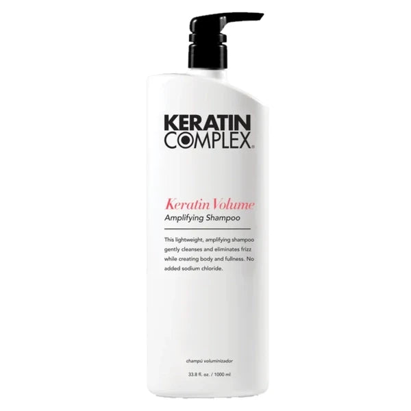 Keratin Complex - Volume Amplifying Shampoo & Conditioner Duo 1000ml Bundle – Keratin Complex Volume Amplifying Shampoo 1000ml