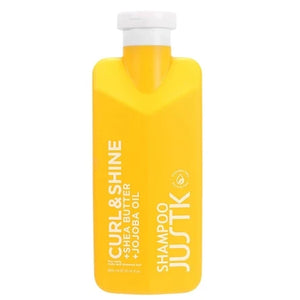 JustK - Curl & Shine Shampoo & Conditioner Duo Bundle – JustK Curl & Shine Shea Butter & Jojoba Oil Shampoo 300ml