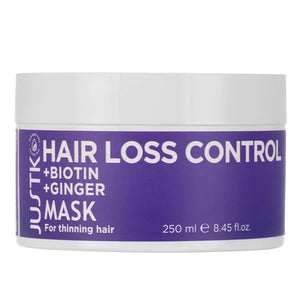 JustK - Hair Loss Control Shampoo, Conditioner & Mask Trio Bundle – JustK Hair Loss Control Biotin & Ginger Mask 250ml