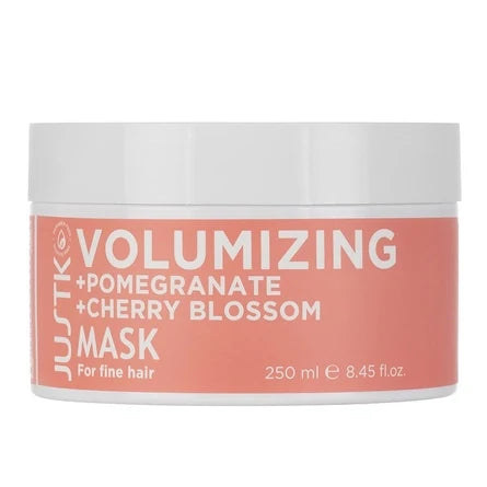 JustK - Volume Shampoo, Conditioner & Mask Trio Bundle – JustK Volume Pomegranate & Cherry Blossom Mask 250ml