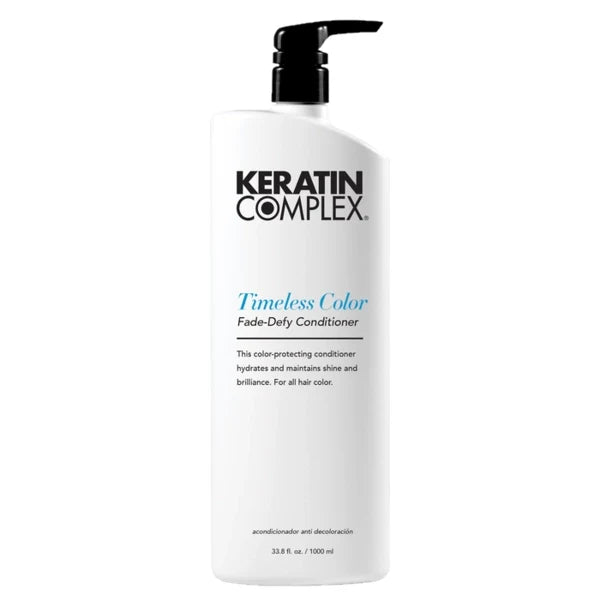 Keratin Complex - Timeless Color-Defy Shampoo & Conditioner Duo 1000ml Bundle – Keratin Complex Timeless Color-Defy Conditioner 1000ml