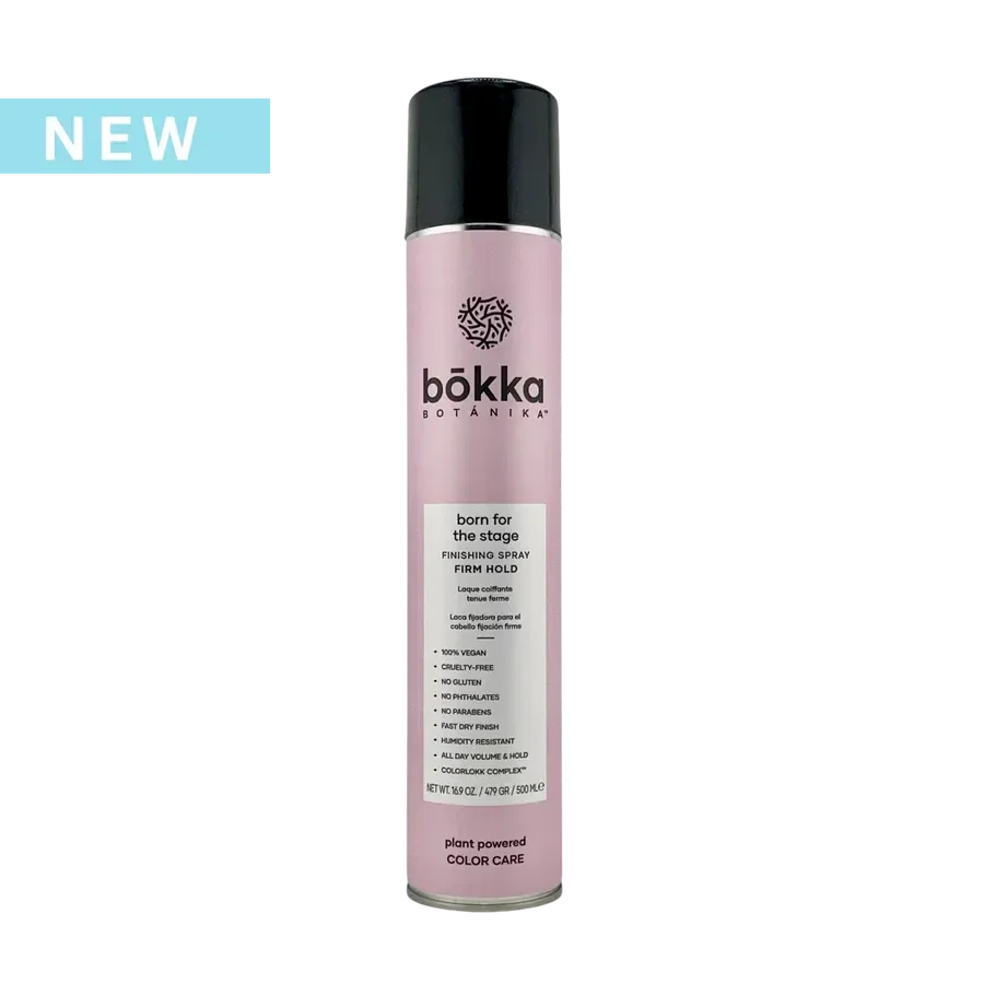 Bokka Botanika Born For The Stage Finishing Spray Firm Hold 500ml – product shot