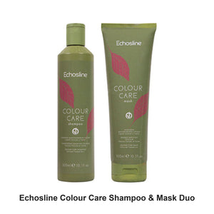 Echosline - Colour Care Shampoo & Mask Duo Bundle – bundle contents: Colour Care Shampoo 300ml, Colour Care Mask 300ml