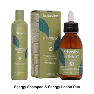 Echosline - Energy Shampoo & Energy Lotion Duo Bundle – bundle contents: Energy Shampoo 300ml, Energy Lotion 125ml