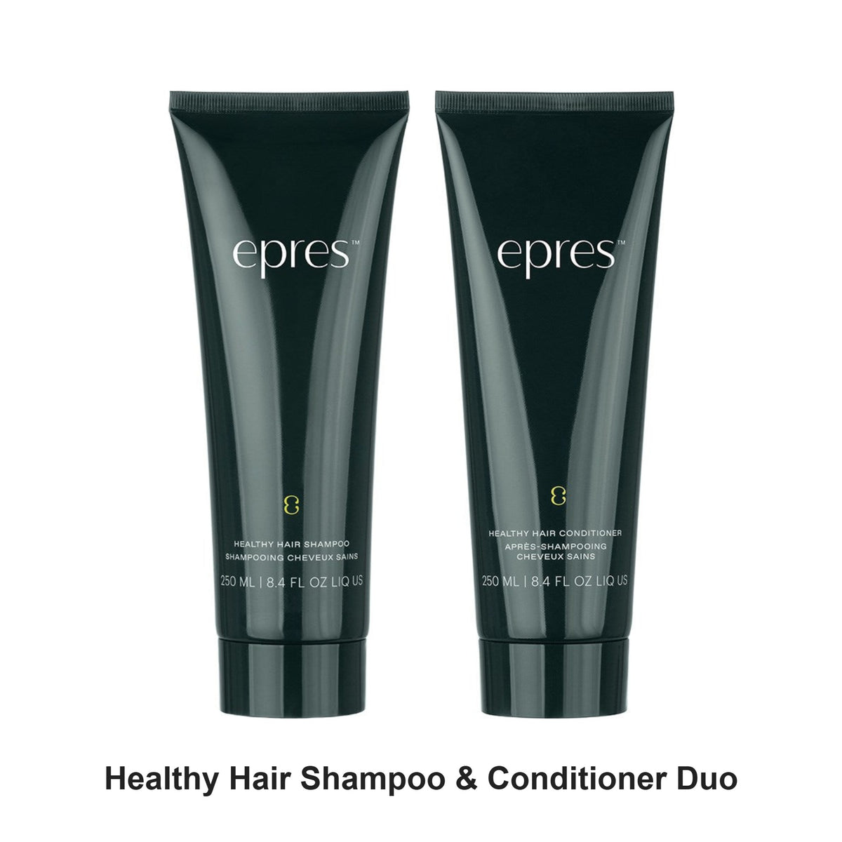 Epres - Healthy Hair Shampoo & Conditioner Duo Bundle – bundle contents: Healthy Hair Shampoo 250ml, Healthy Hair Conditioner 250ml